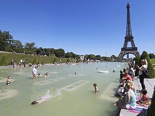 Jön a rekkenő hőség - ezúttal Franciaországban