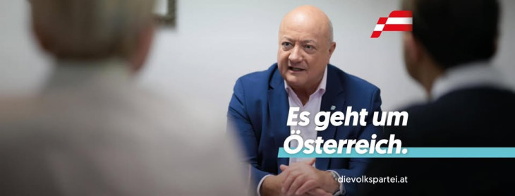 Christian Stocker, az ÖVP ideiglenes elnöke