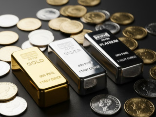 Arany ezüst platina