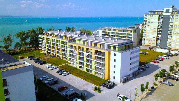 A siófoki Ezüstpart Apartmanok