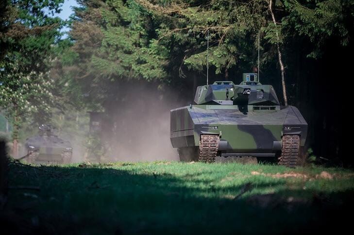 Egy Lynx KF41 harcjármű. A hazai gyártás is felfuthat.
