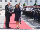 A nap képe: így jattol a német államfővel Novák Katalin   