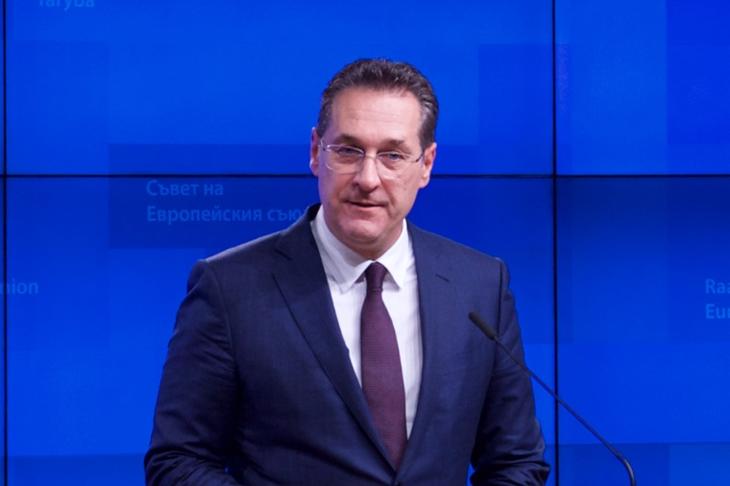 Heinz-Christian Strache-t felmentették. Fotó: Európai Tanács