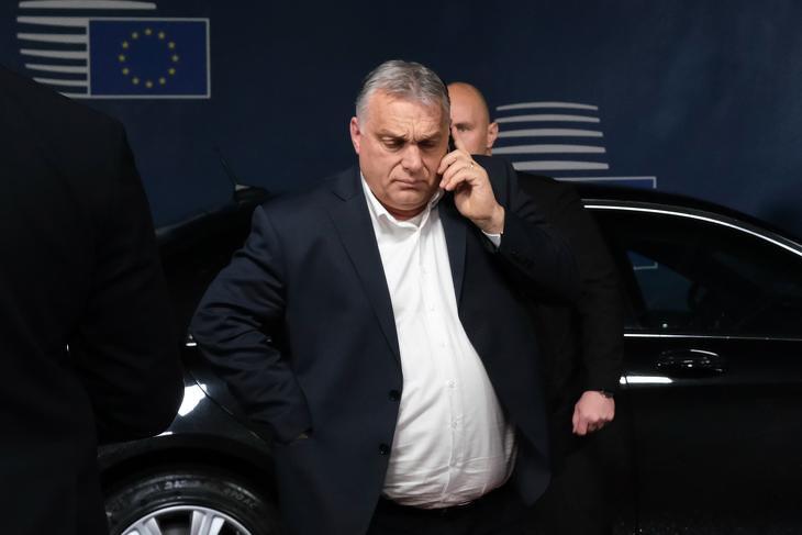 Orbán Viktor öröme nem lehet felhőtlen. Fotó: Európai Tanács