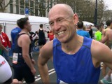 Arjen Robben a 2023-as Rotterdam Maratonon. Fotó: nos.nl/printscreen