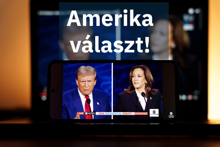 Amerika választ Trump Kamala Harris