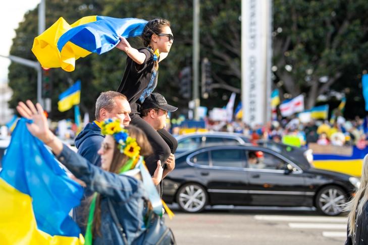 Háború elleni tüntetés. Fotó: Depositphotos 