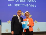 Ursula von der Leyen és Mario Draghi