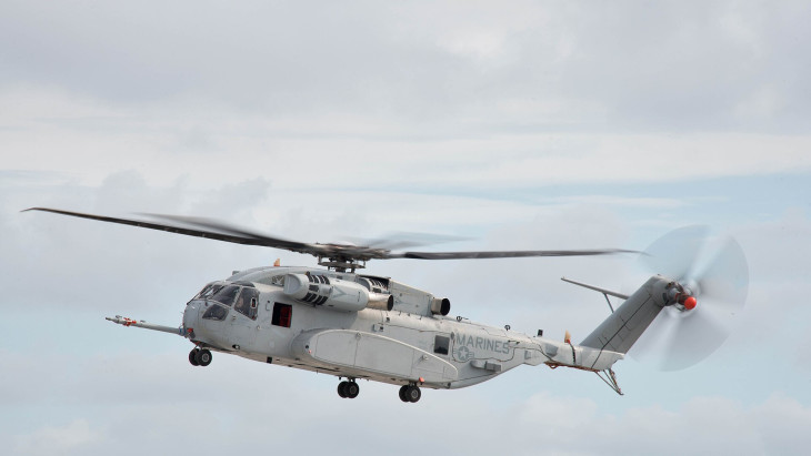 A CH-53K King Stallion helikopter