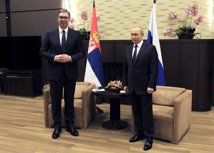 Vucic és Putyin egy korábbi találkozója - közös érdekeik vannak? 