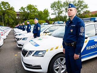 Kapott 500 új autót a rendőrség