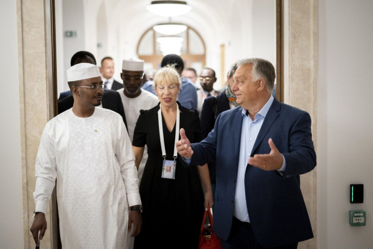 2024 szeptemberében járt Orbán Viktornál Csád elnöke