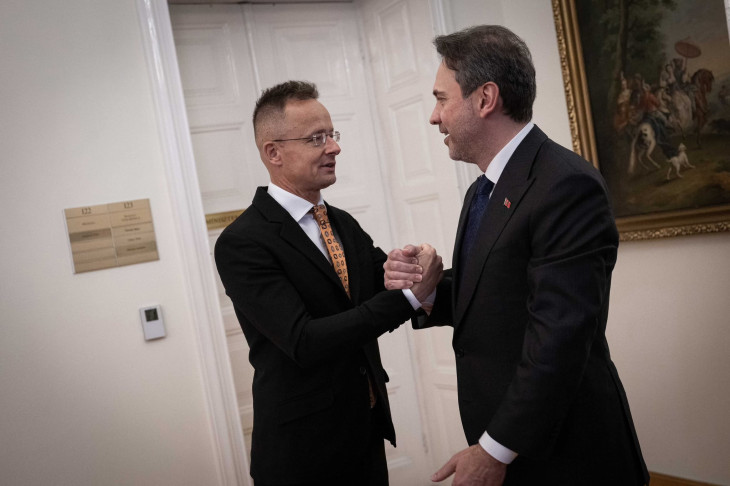 Szijjártó Péter és Alparslan Bayraktar Budapesten