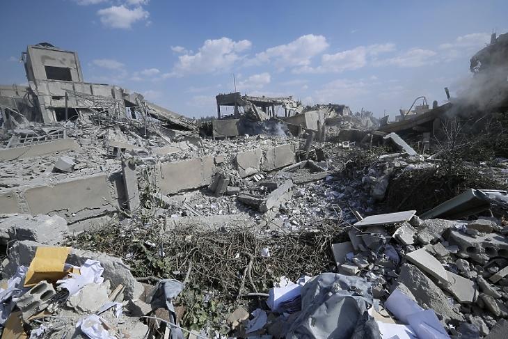 Eddig tartott: Izrael légicsapást mért Szíriára