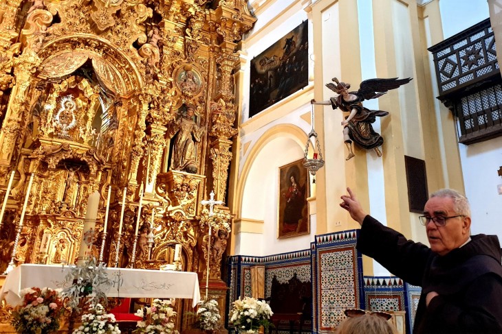 Aranyból sincs hiány – a Monasterio del Loreto. Fotó: Privátbankár/Vágó Ágnes