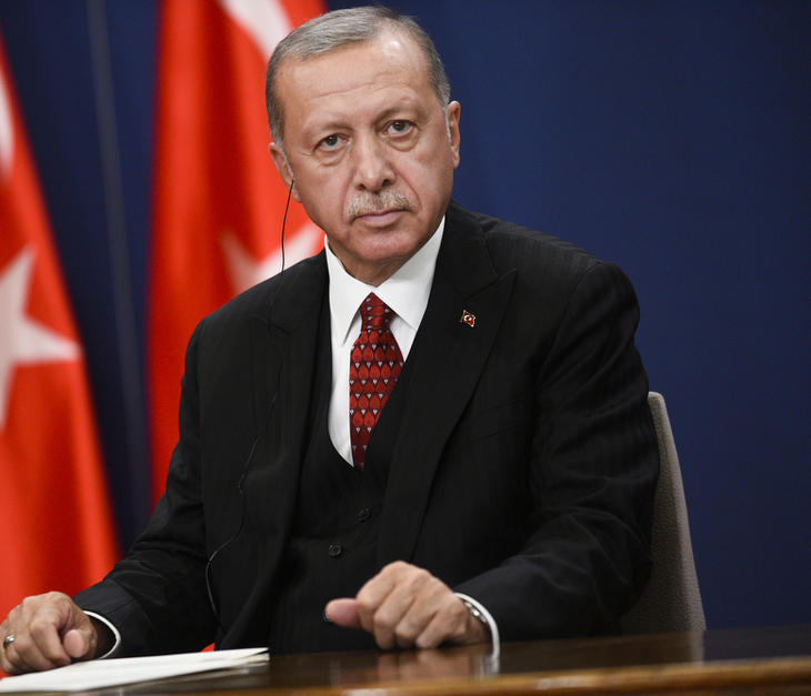 Recep Tayyip Erdogan török elnök. Fotó:Depositphotos 