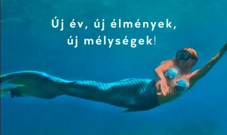 Jávor Tímea, alias Adriana Magyarország első sellőlánya