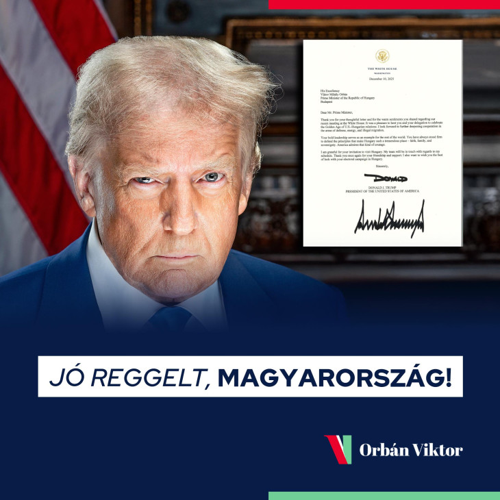 Donald Trump reagált Orbán Viktor meghívására 