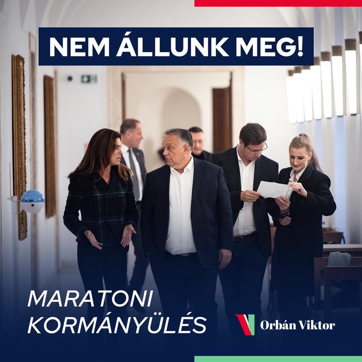 Maratoni. Fotó: Orbán Viktor/Facebook  