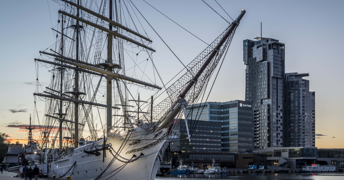 A Balti-tenger fehér városa: Gdynia