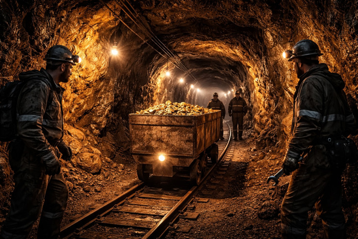 Aranybánya-fantáziakép, forrás: ChatGPT