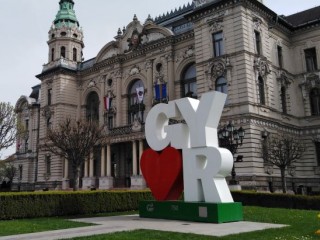 Győr, városháza.