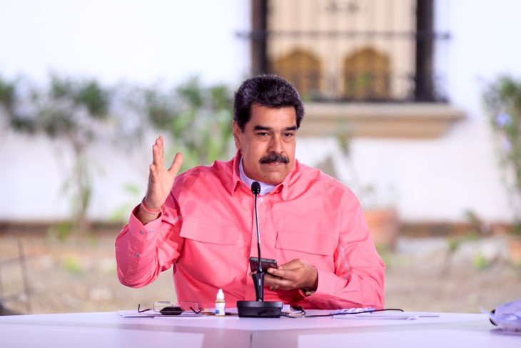 Nicolás Maduro venezuelai elnök nincs rózsás helyzetben