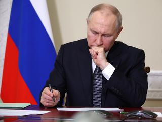 Putyin inkább nem is beszélt az ukrán ellentámadásról