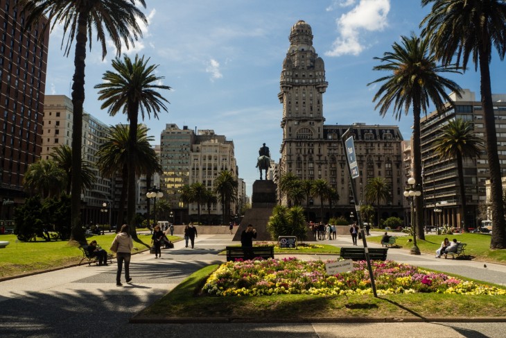 Plaza Independencia, Montevideo, Uruguay. Fotó: Depositphotos 