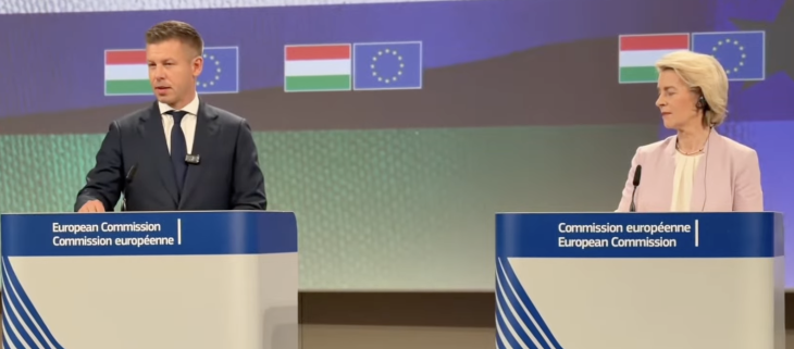 Magyar Péter és Ursula von der Leyen közölte a nagy hírt