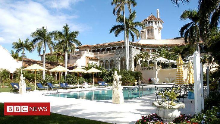 Fontos vendéget fogadott Trump floridai birtokán