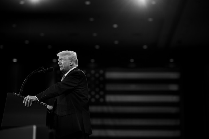 Donald Trump amerikai elnök szereti feketén-fehéren megmondani mire is gondol