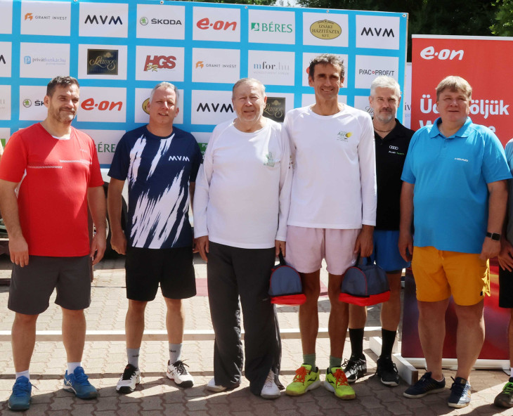 Csampa Zsolt, Pecznik János, Kovács Árpád, Nagy Ferenc, Korsós Péter, Szűcs Lajos