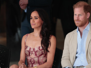 Mghan hercegné és férje Harry herceg