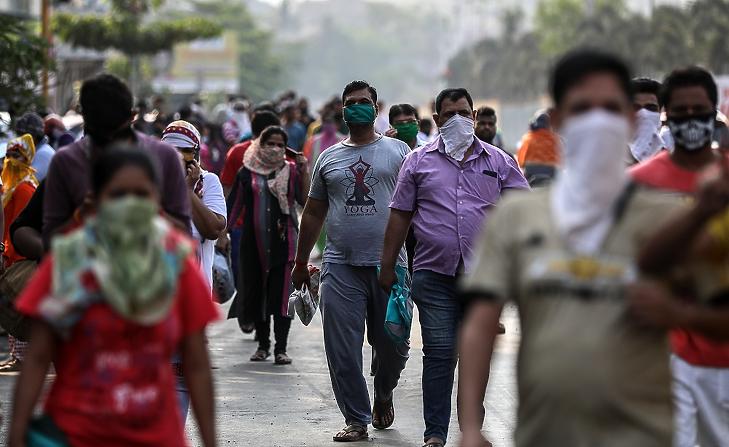 Koronavírus – szupervulkánként robbanhat India