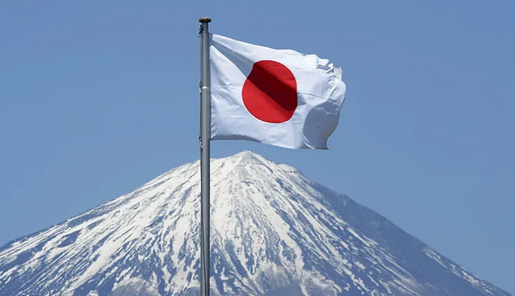 A japán zászló. Fotó: Kinashi-San
