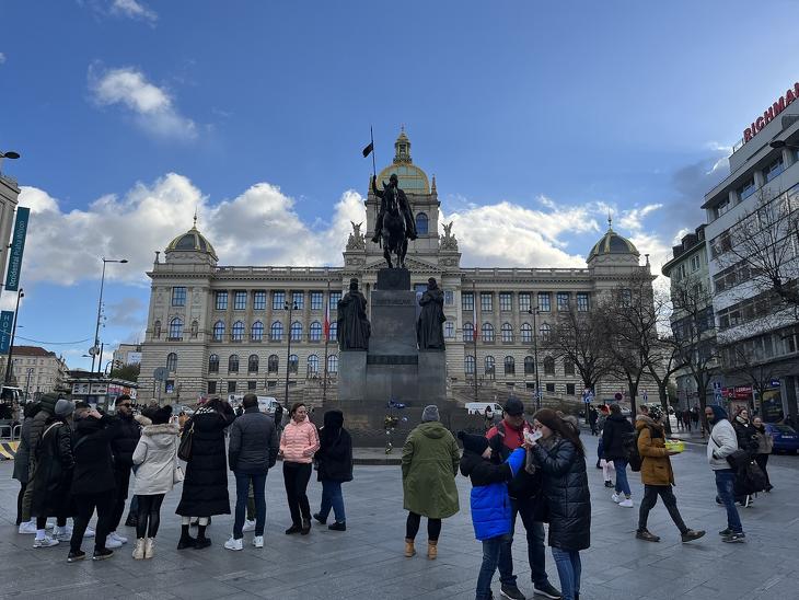 Prágában egy nagyon jó hírt közöltek