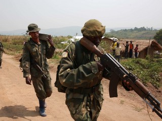 A Kongói Demokratikus Köztársaság fegyveres erőinek (FARDC) katonái Ituriban. Fotó: Wikipedia
