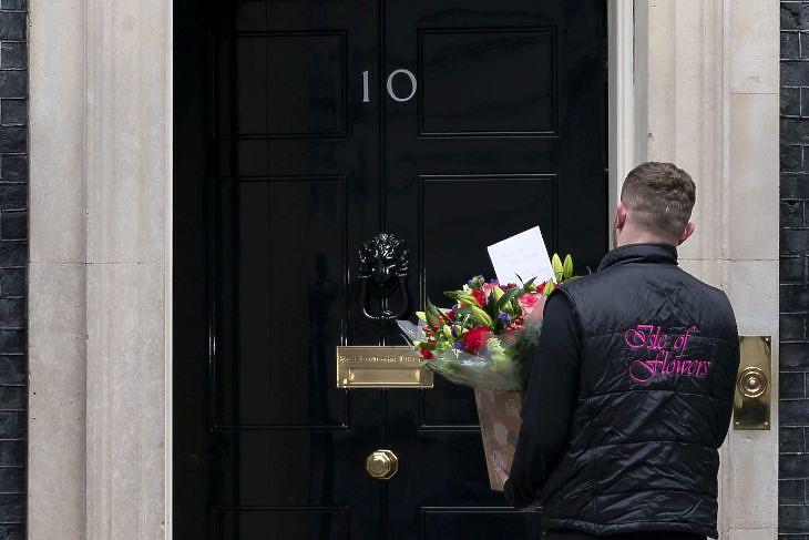 Downing Street 10, London, 2020. április 7. EPA/WILL OLIVER