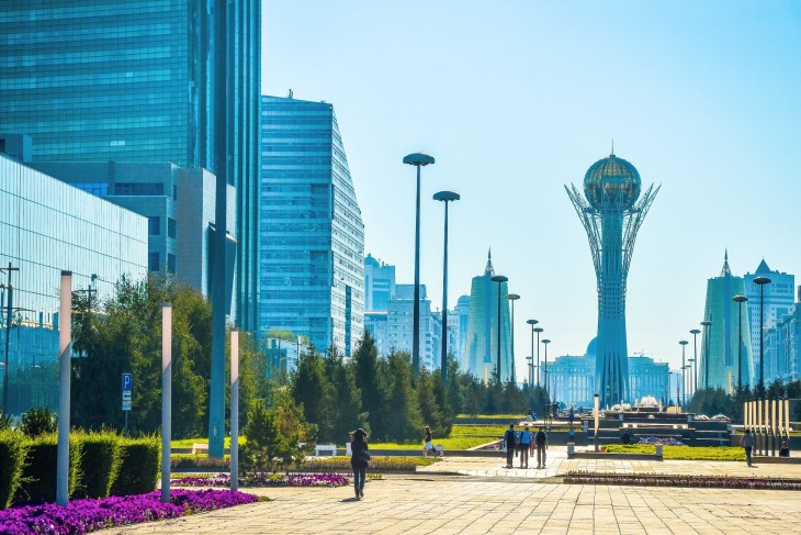 Asztana, Kazahsztán fővárosa. Fotó: Depositphotos 