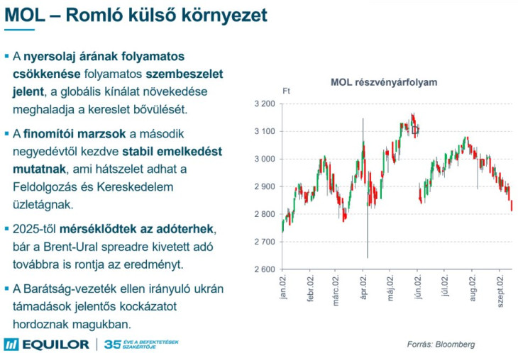 Amit a Molról tudni érdemes. Forrás: Equilor Befektetési Zrt.