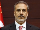 Hakan Fidan, Törökország külügyminisztere. Fotó: EPA / NECATİ SAVAS