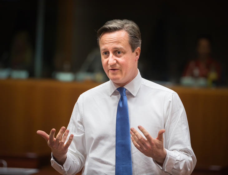 David Cameronnak nemesi cím is kellett, hogy beülhessen a kormányba. Fotó: Depositphotos