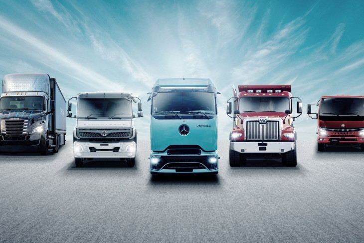 A Daimler Truck márkapalettája
