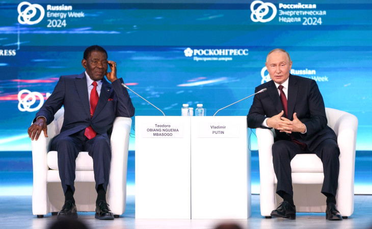 Olajban gazdag vezetők: az egyenlítői-guineai Teodoro Obiang és Vlagyimir Putyin