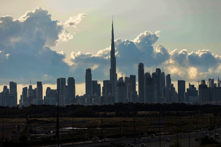 Dubaj látképe – az Emírségek haszonélvezője a nyugati szankcióknak