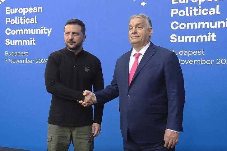 Orbán Viktor és Volodimir Zelenszkij Budapesten  