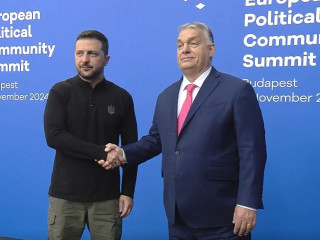Orbán Viktor és Volodimir Zelenszkij Budapesten  