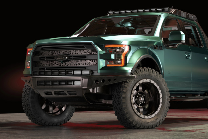 Egy F-150 Raptor - félelmetes jelenség az utakon is