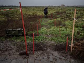 Váratlan helyen tűntek fel ukrán utászok